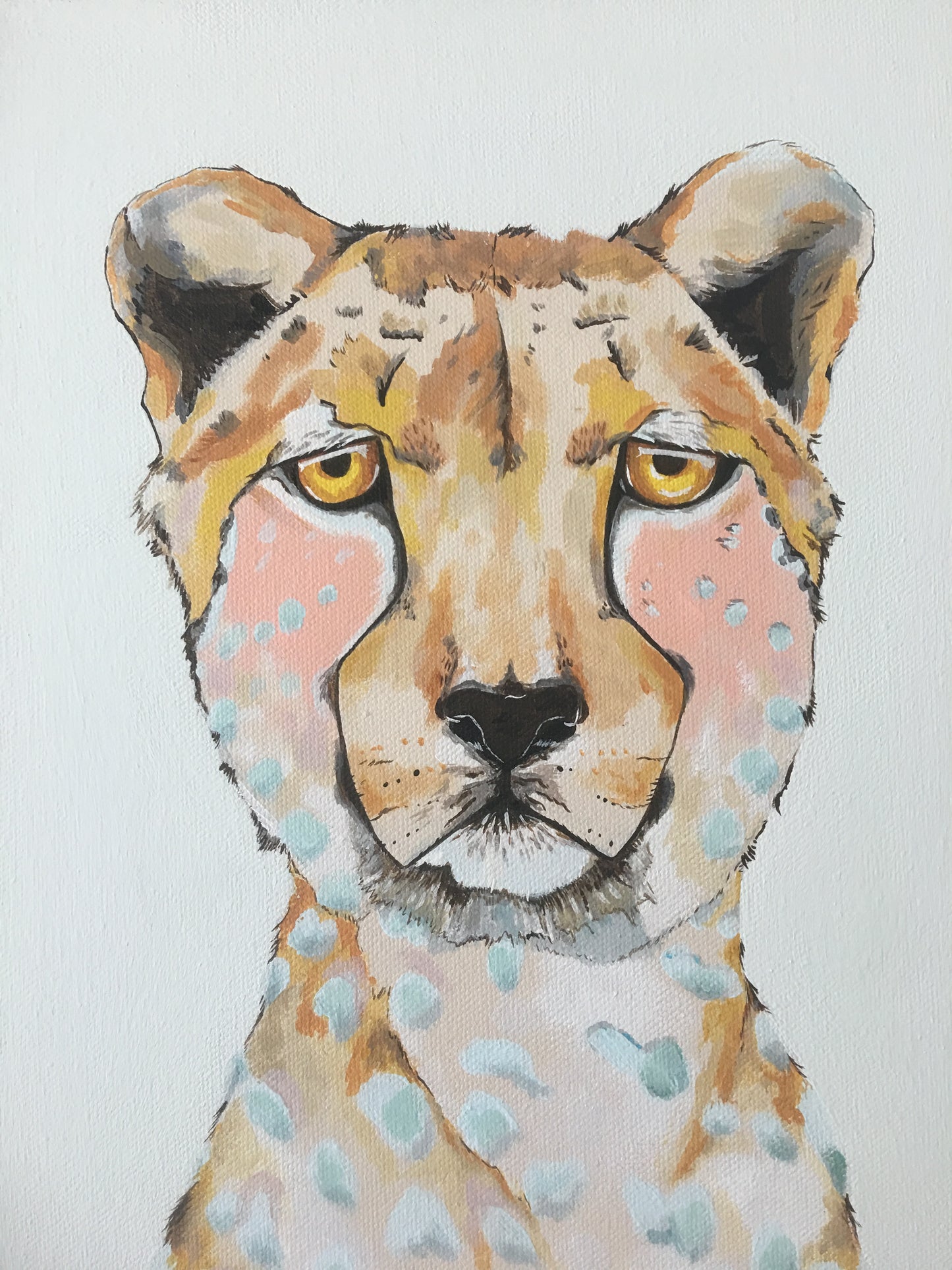 Lida the Cheetah Original Painting