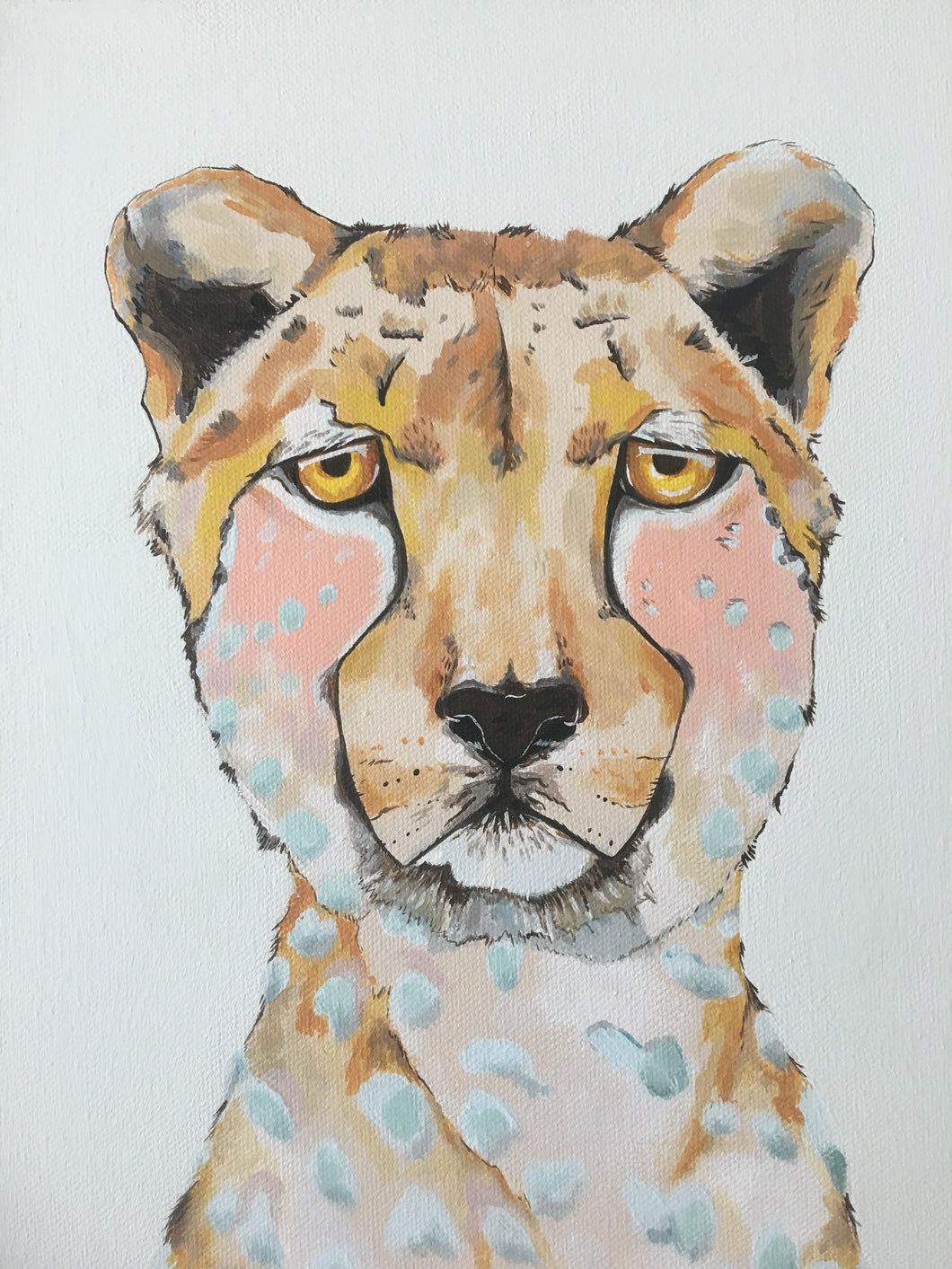Lida the Cheetah Original Painting