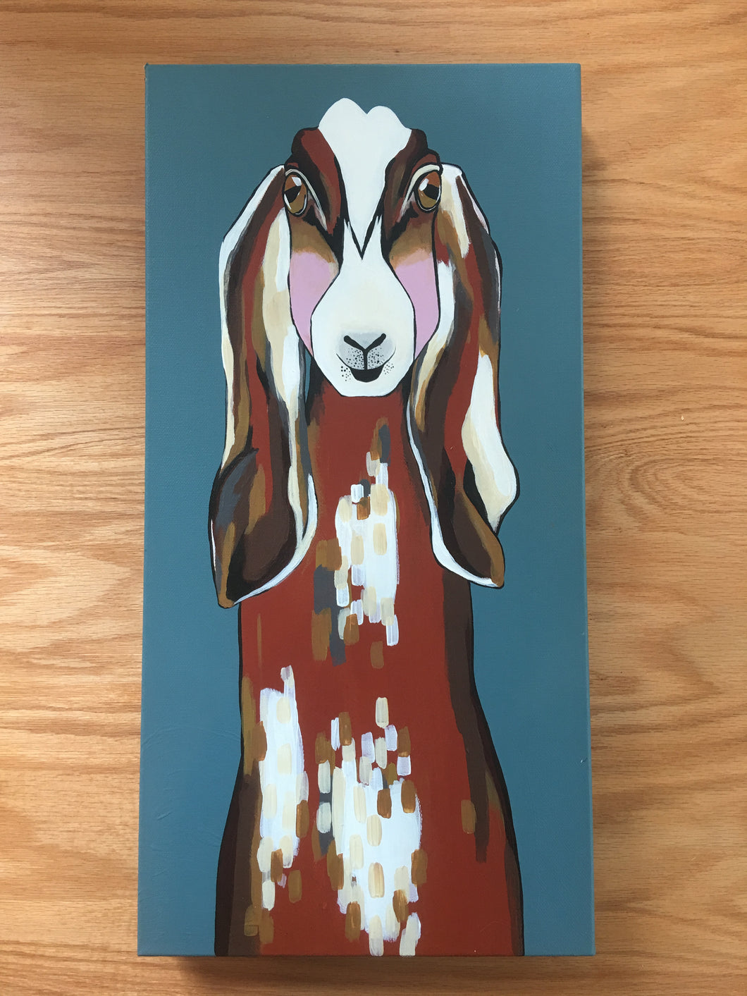 Lucy the Goat Original Painting