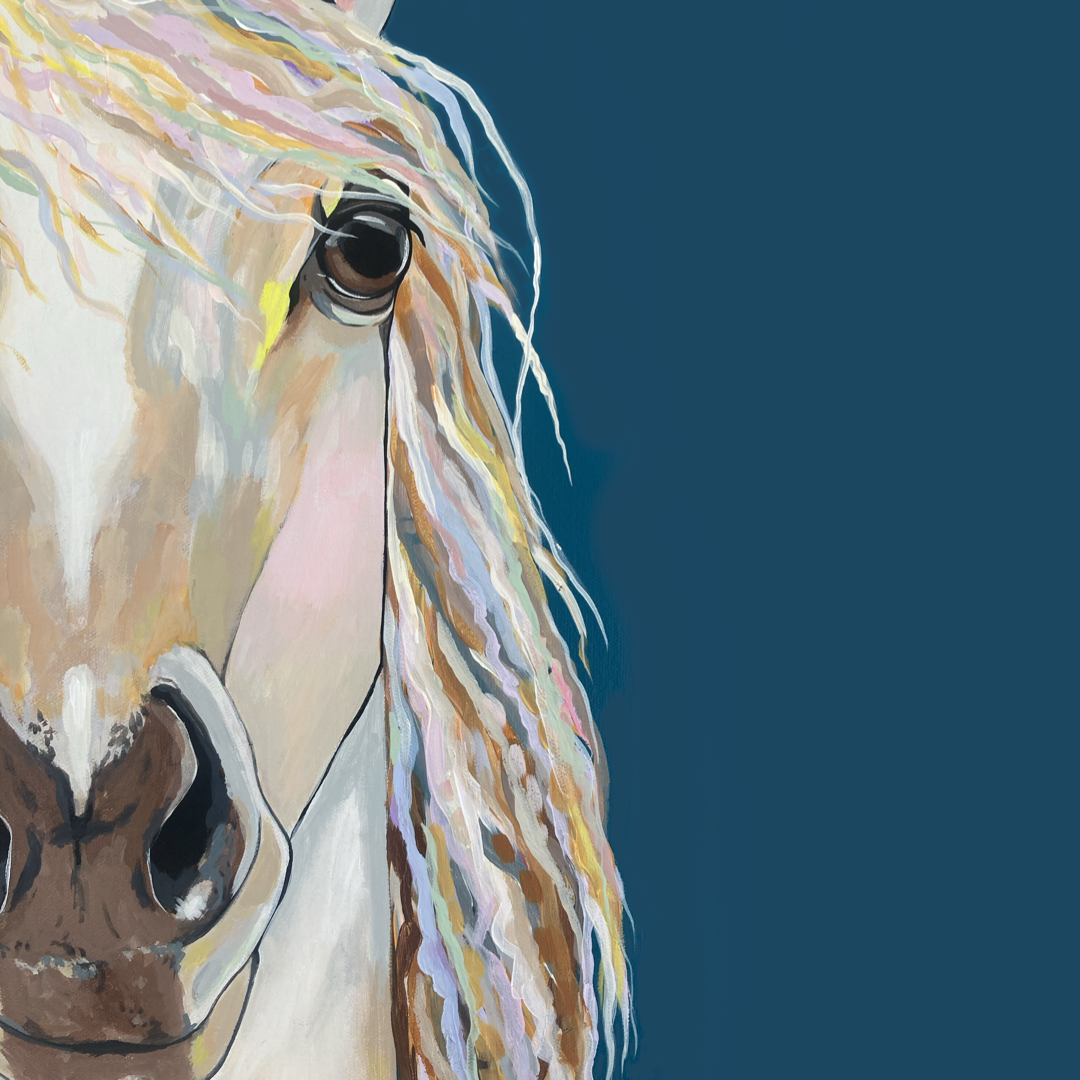 Heidi the Horse UNFRAMED Original Painting