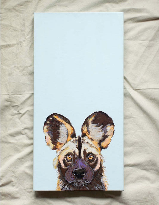 Willis the Wild Dog Original Painting