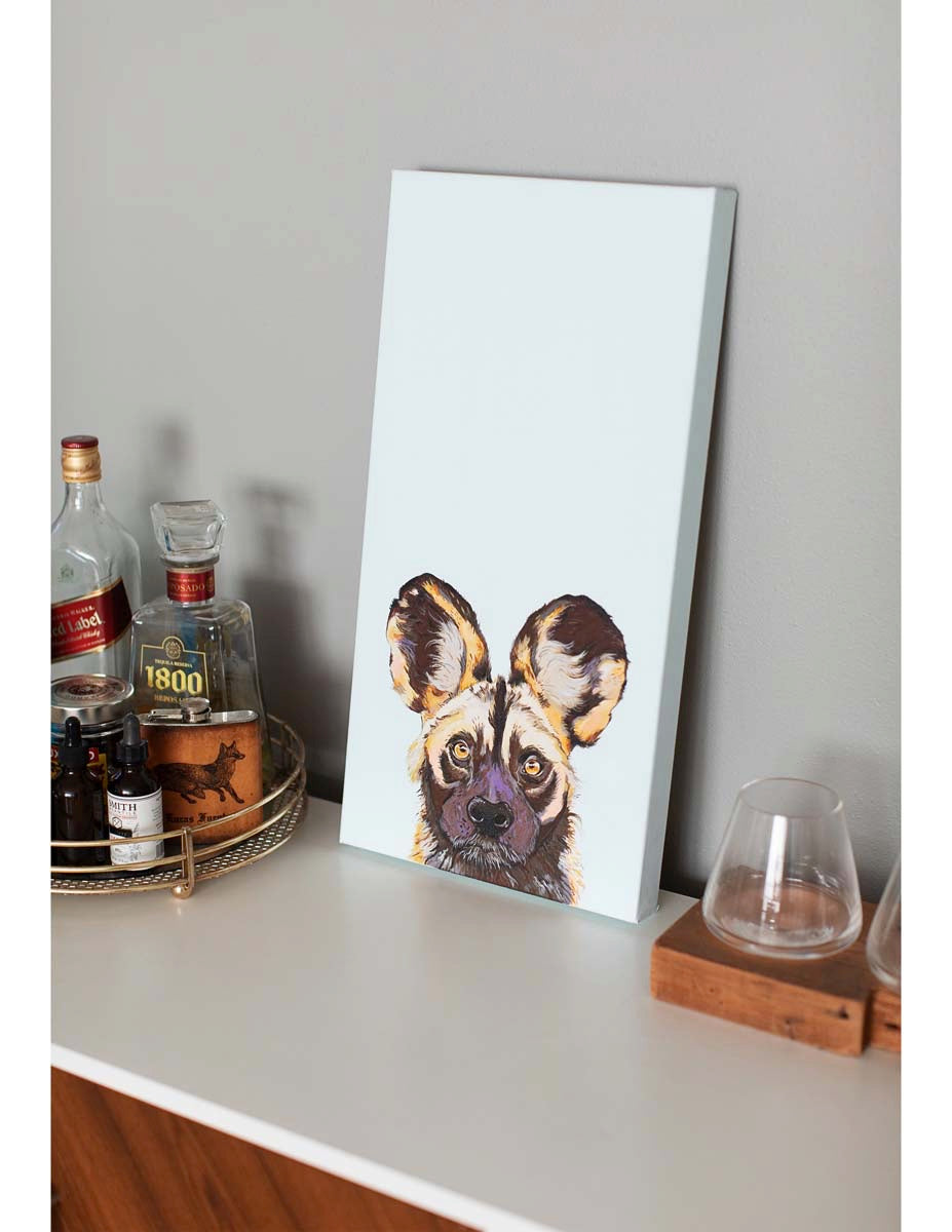 Willis the Wild Dog Original Painting
