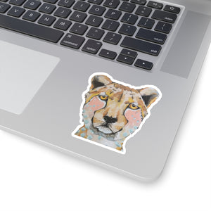 Lida the Cheetah Kiss-Cut Sticker