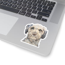 Load image into Gallery viewer, Laddie the Labradoodle Kiss-Cut Sticker