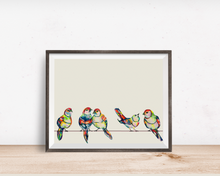 Load image into Gallery viewer, Birds on Hotwire