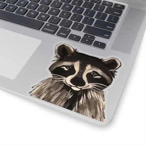 Ricki the Raccoon Kiss-Cut Sticker