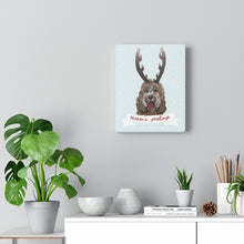 Load image into Gallery viewer, Holiday Pups - Doodle on Canvas Gallery Wrap
