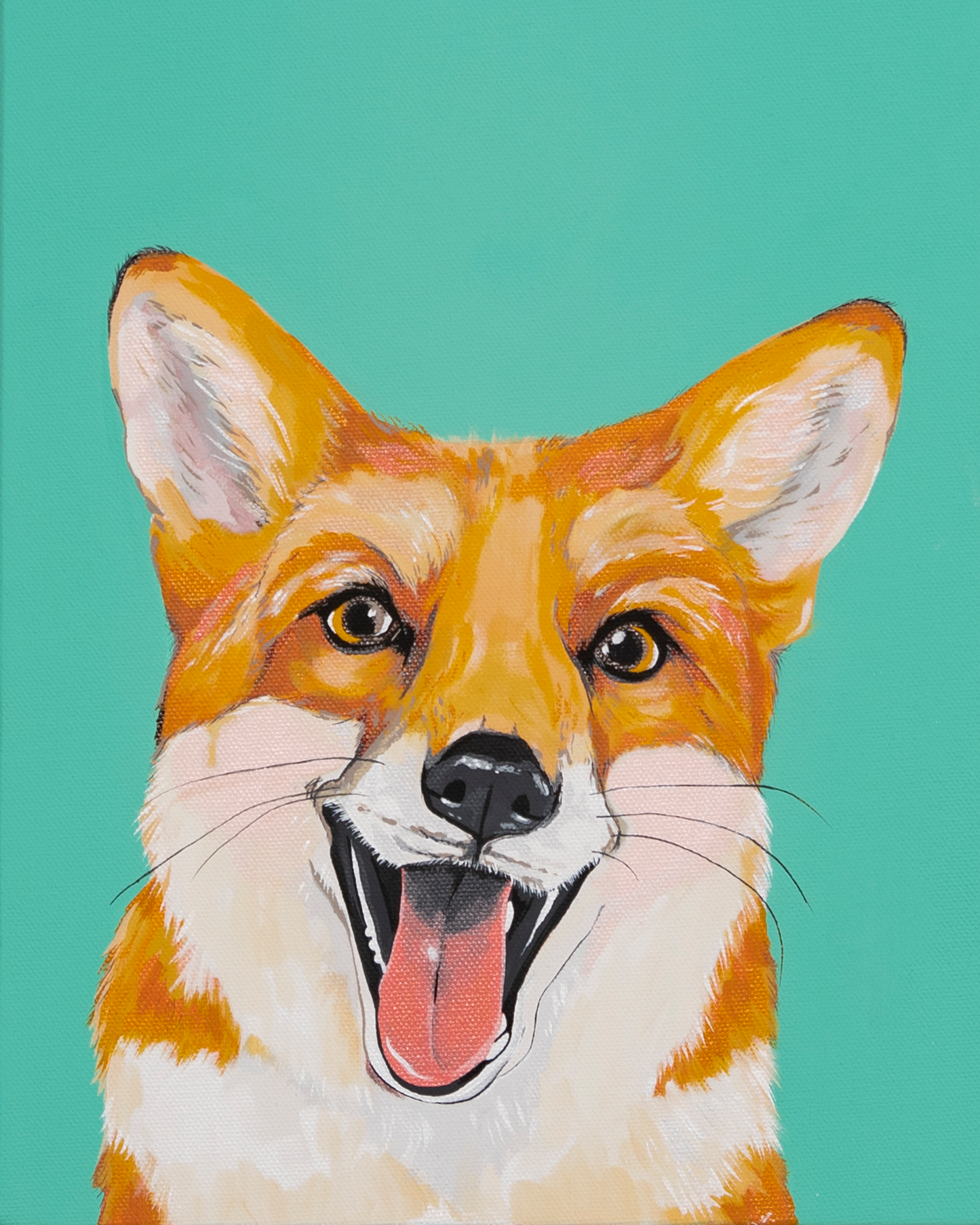 Felix the Fox Original Painting