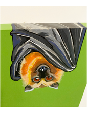 Load image into Gallery viewer, Freddie the Fruit Bat Original Painting