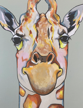 Load image into Gallery viewer, Jeri the Giraffe Original Painting