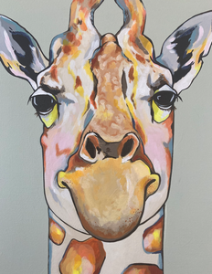 Jeri the Giraffe Original Painting