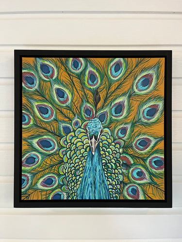 Peter the Peacock Original Painting
