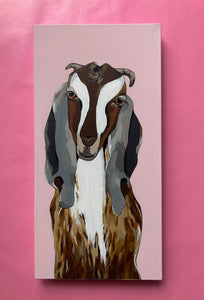 Godfrey the Goat Original Painting
