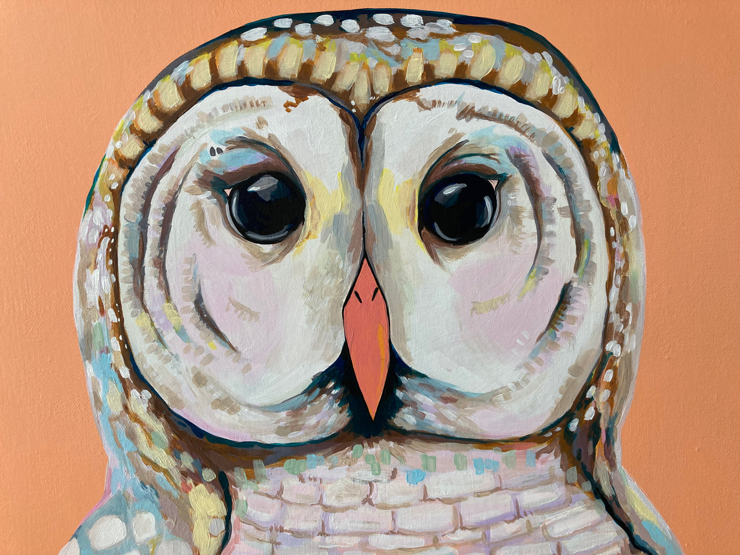 Opal the Owl Original Painting