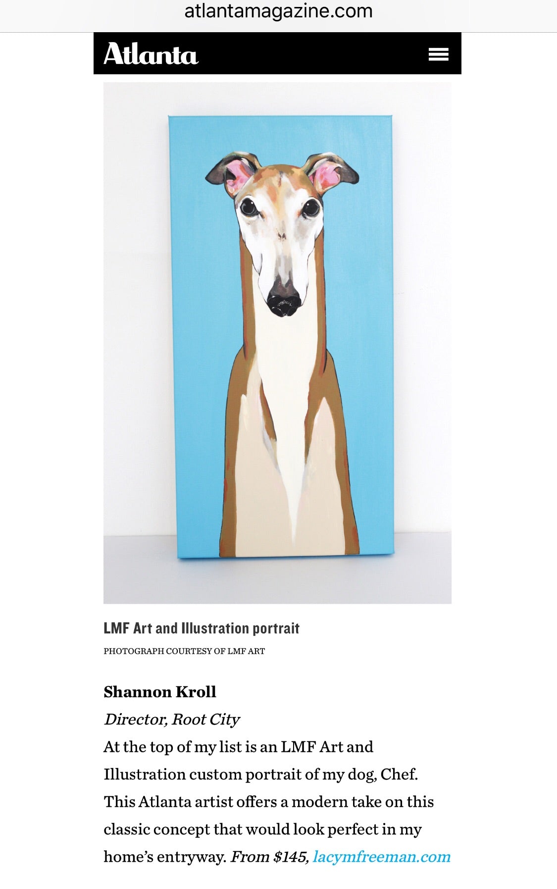 Dog Portrait - THE ORIGINAL