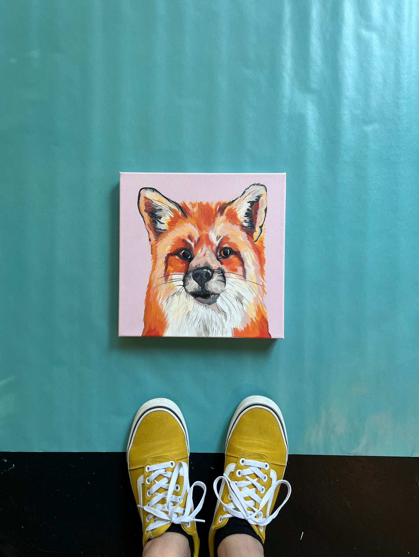 Fern the Fox Original Painting