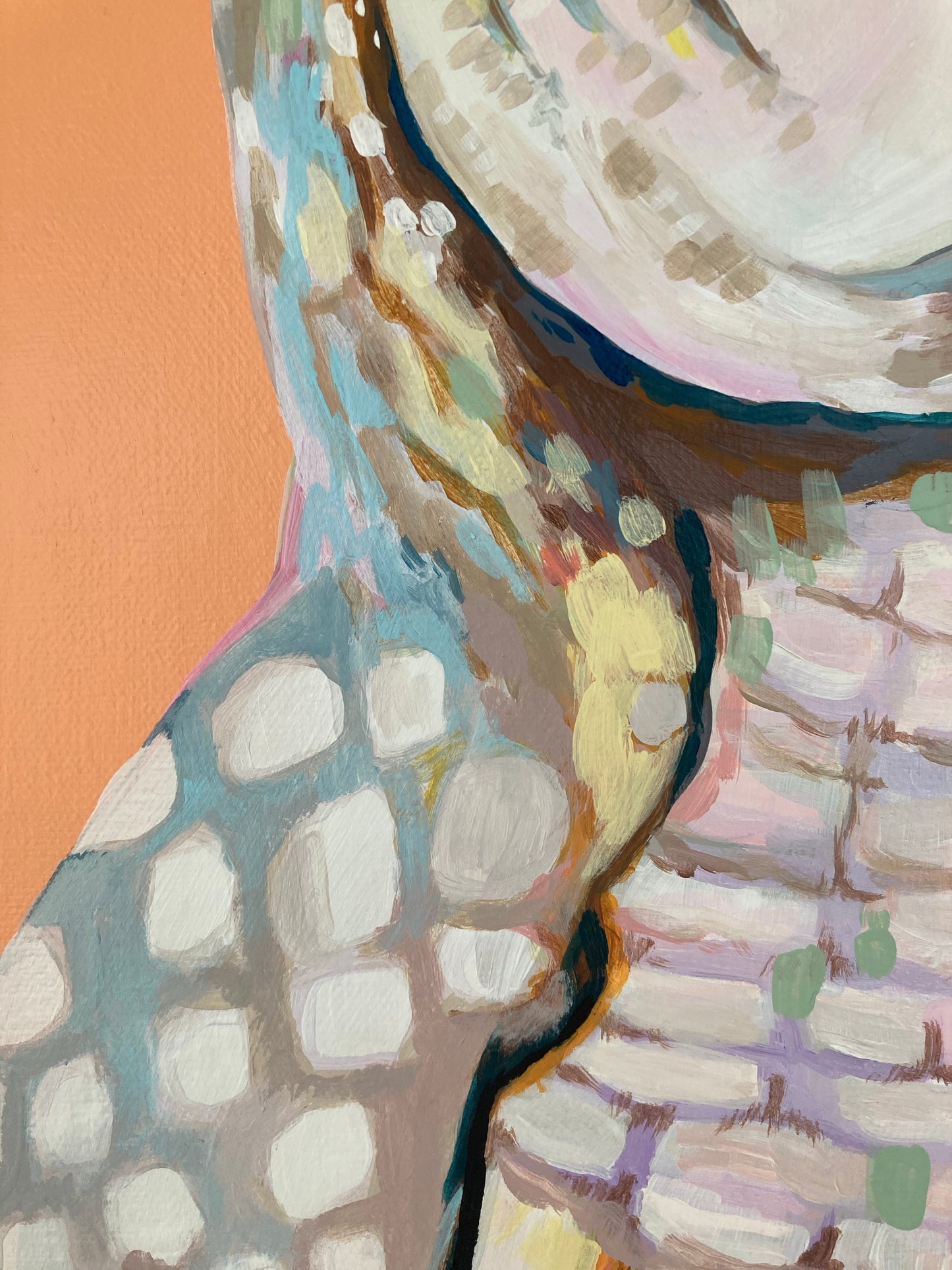 Opal the Owl Original Painting