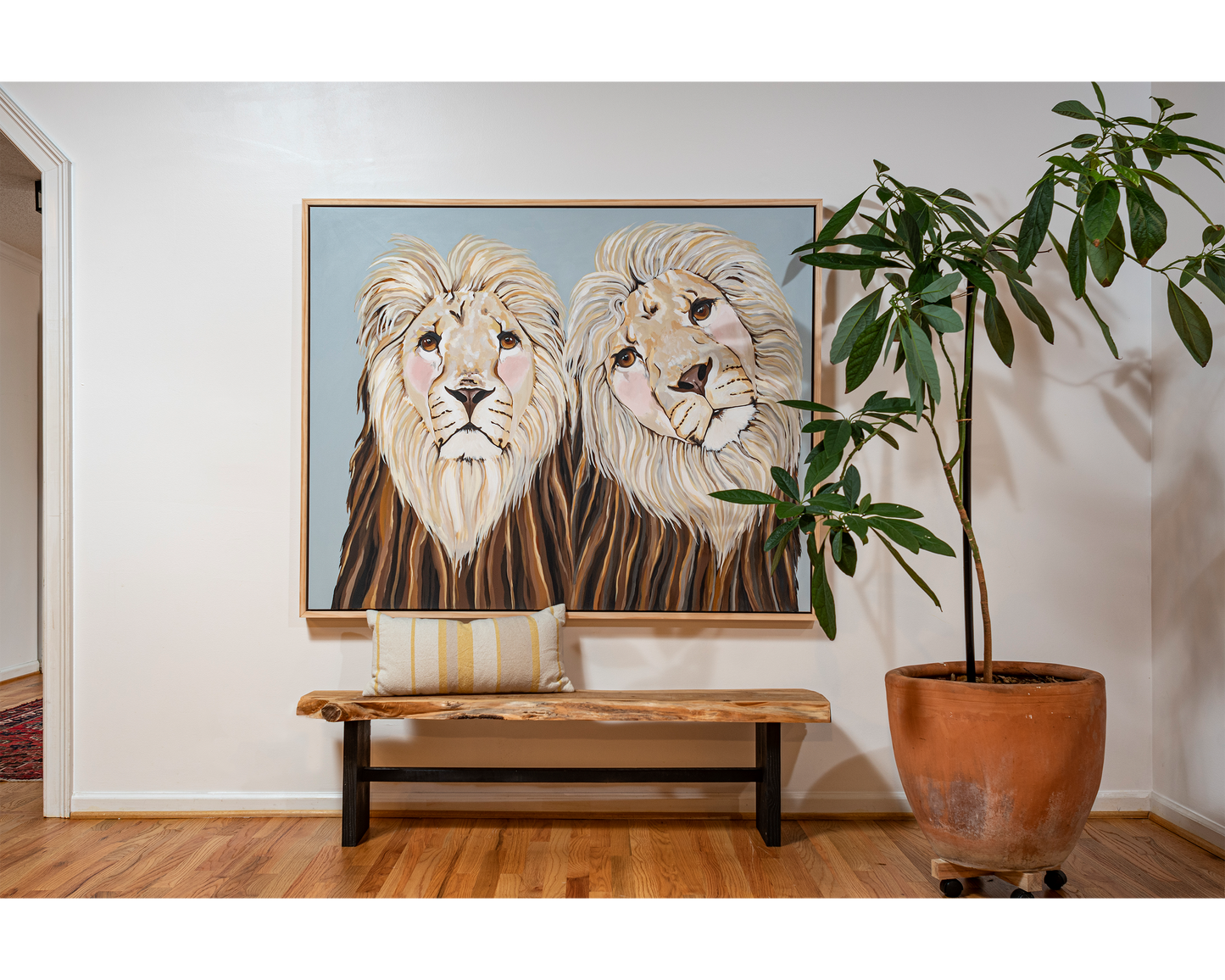 The Lion Kings Original Painting