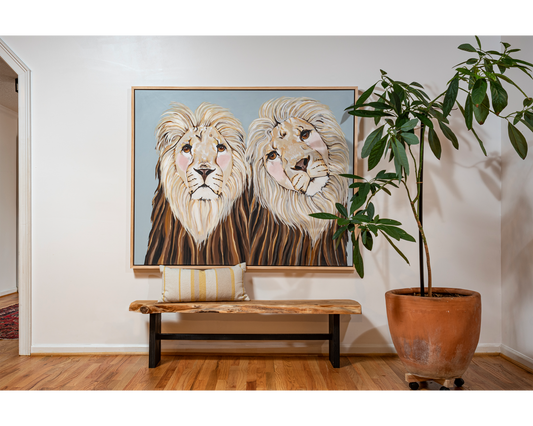 The Lion Kings Original Painting
