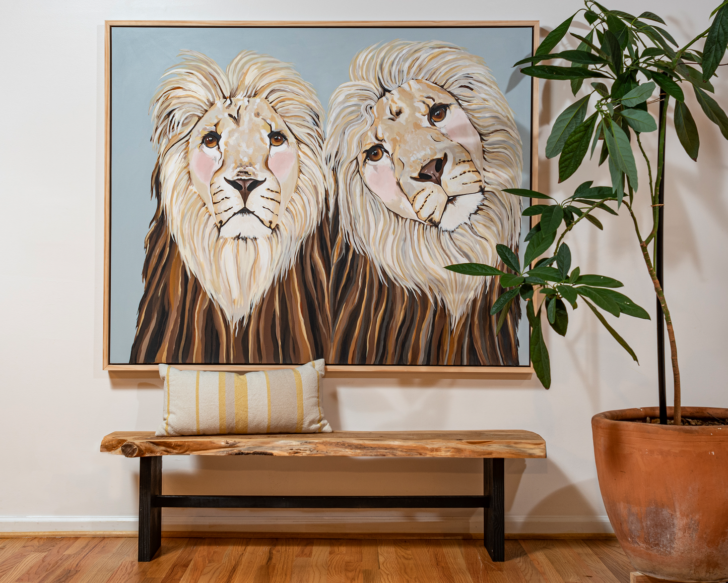 The Lion Kings Original Painting