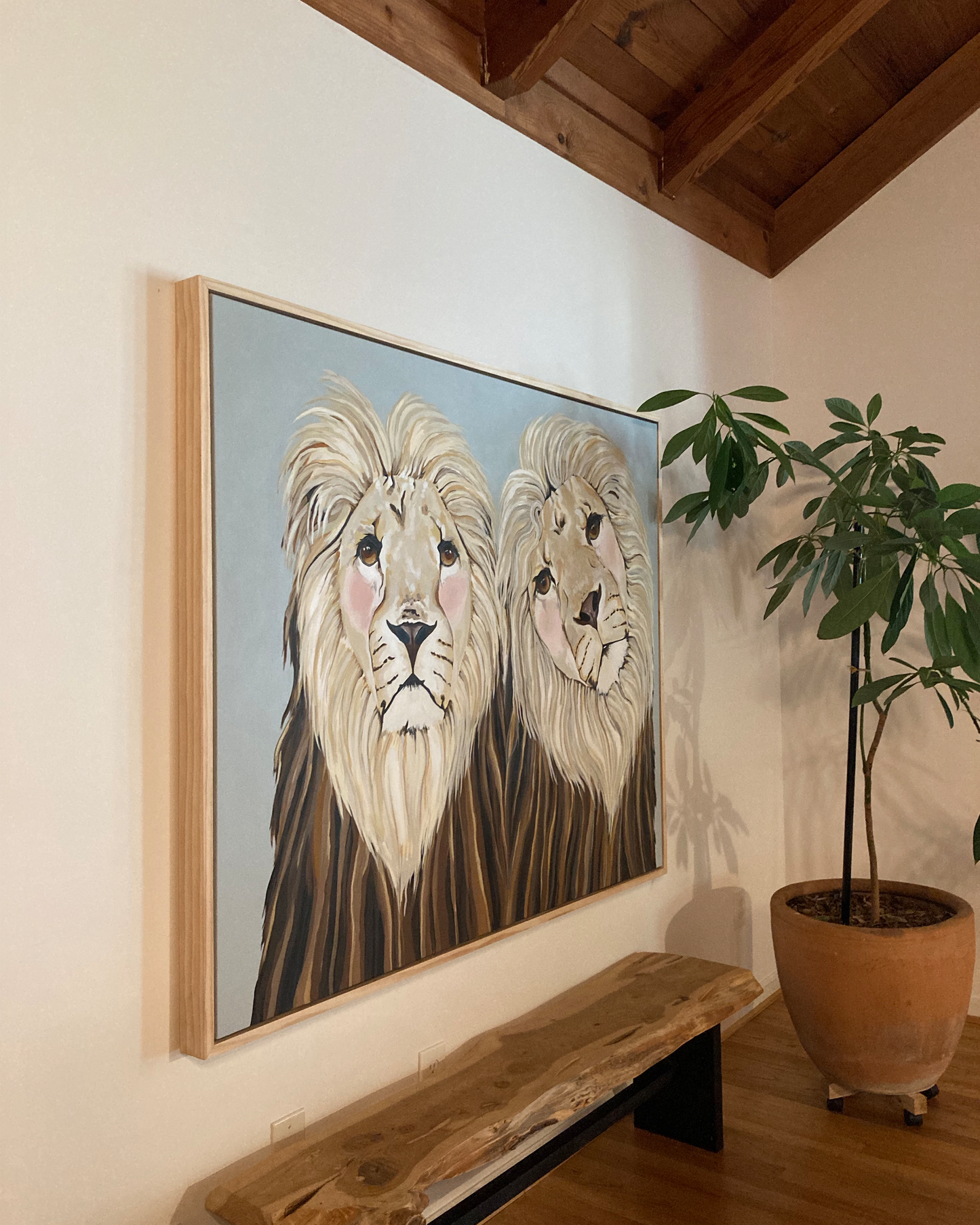 The Lion Kings Original Painting