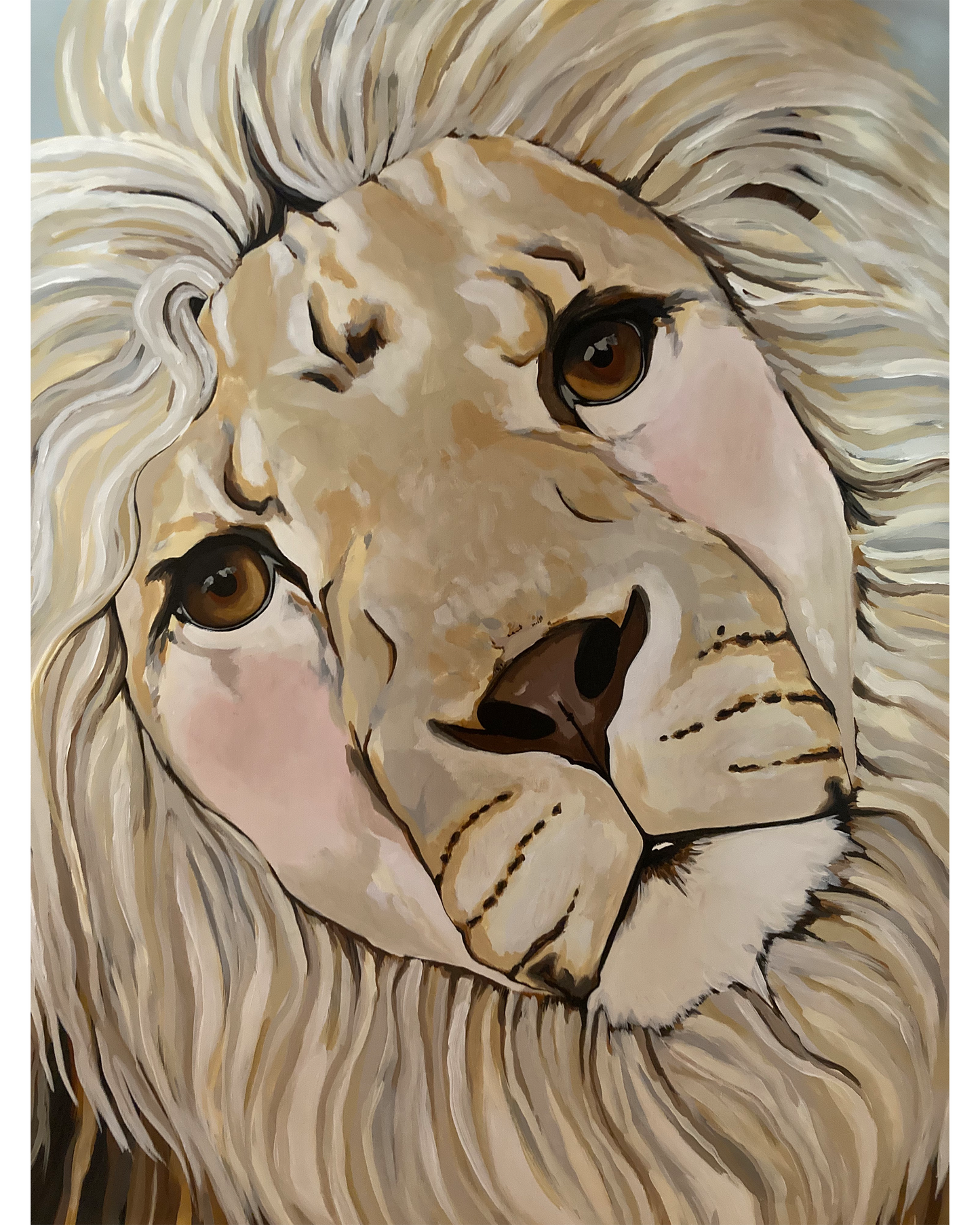 The Lion Kings Original Painting