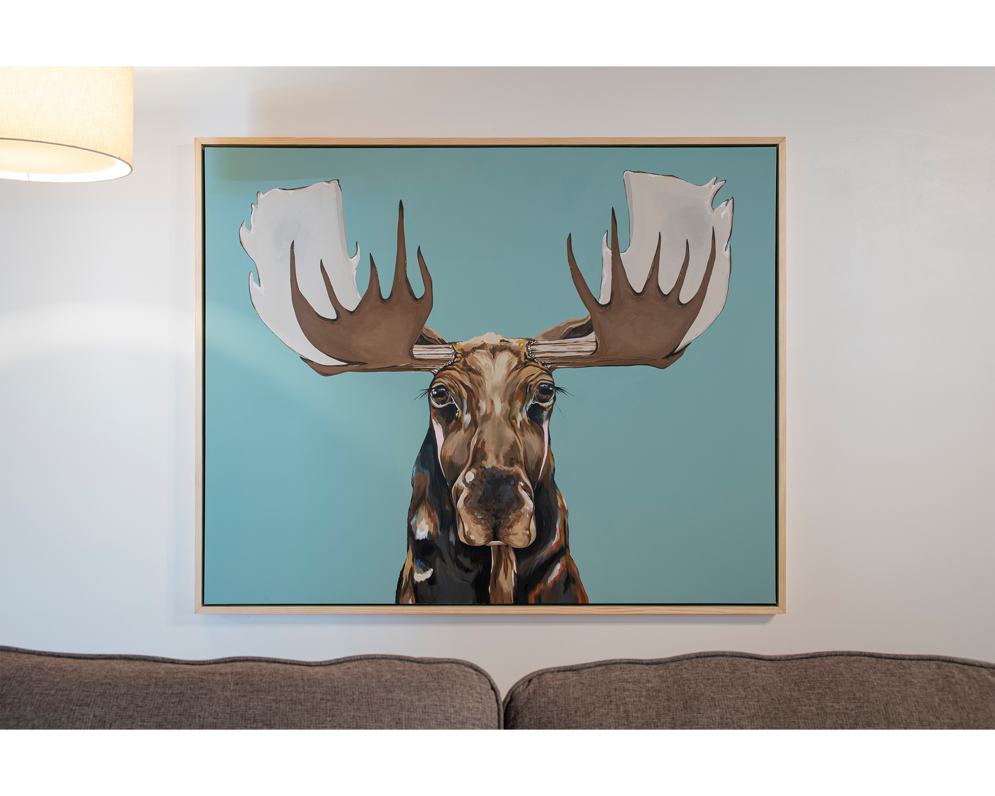 Marty the Moose Original Painting