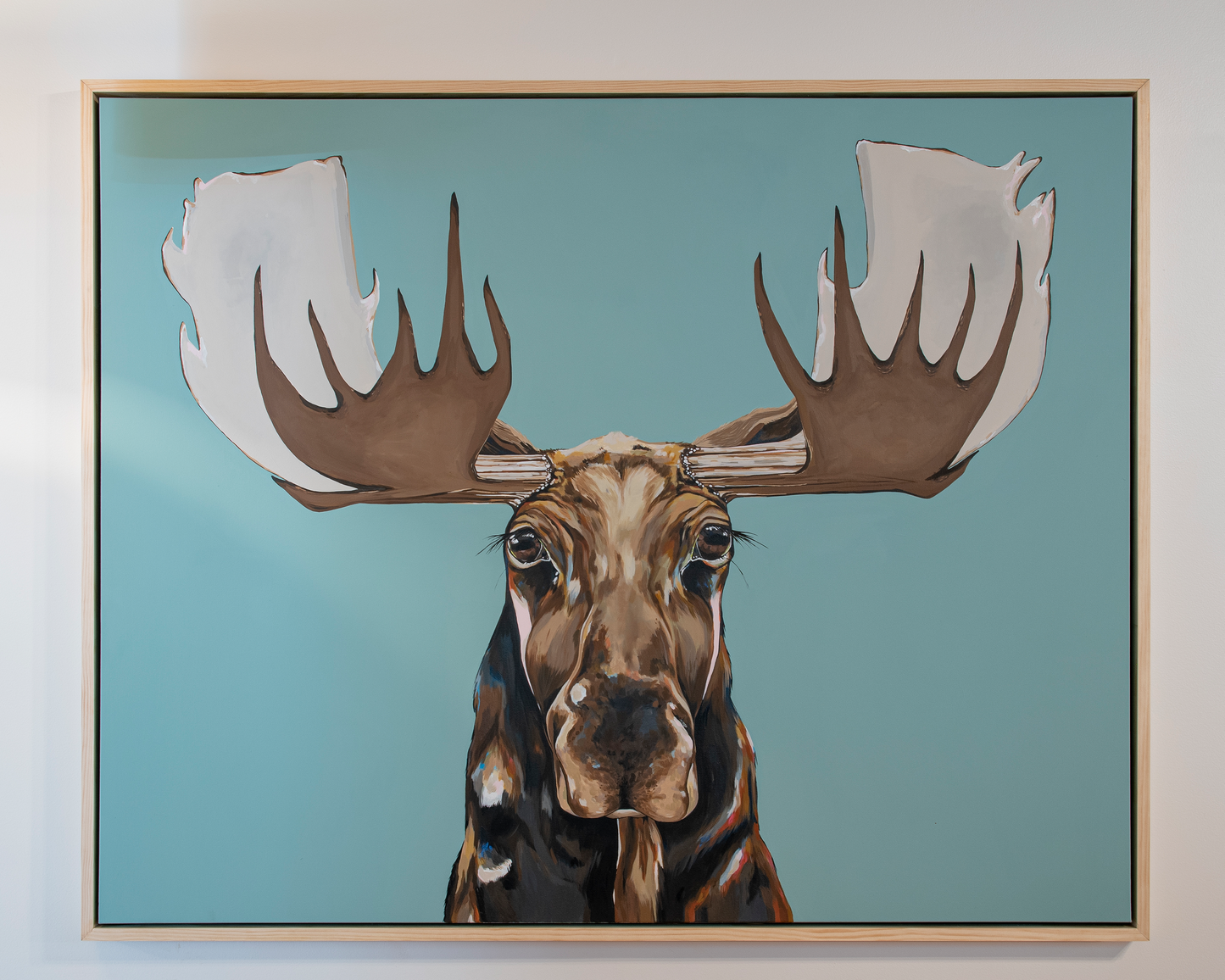 Marty the Moose Original Painting