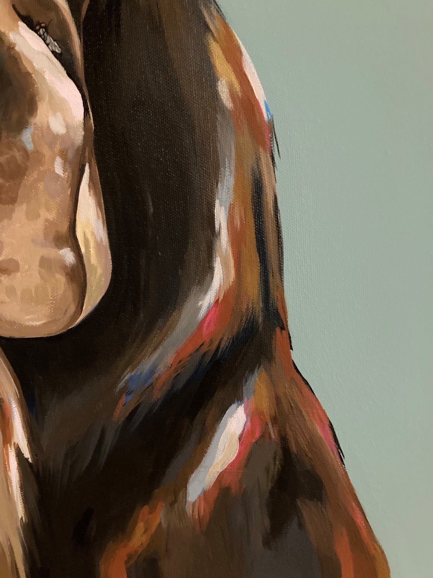 Marty the Moose Original Painting