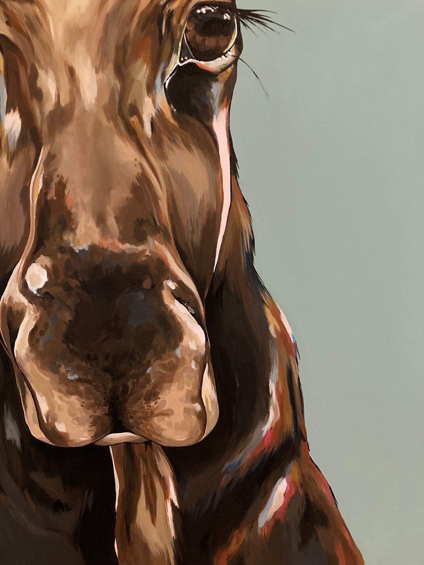 Marty the Moose Original Painting